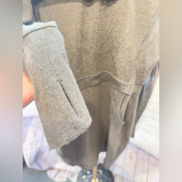 Athleta Hooded Sweatshirt Dress Size Small - Picture 5 of 9